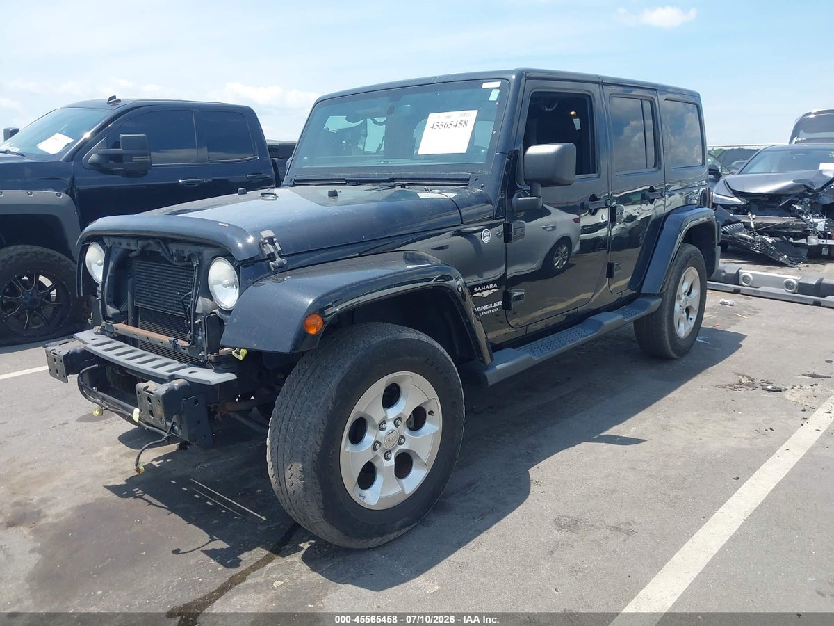 2014 JEEP WRANGLER UNLIMITED SAHARA — снимка 2