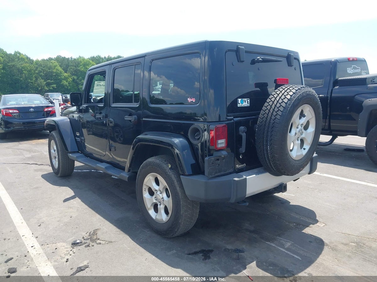 2014 JEEP WRANGLER UNLIMITED SAHARA — снимка 3