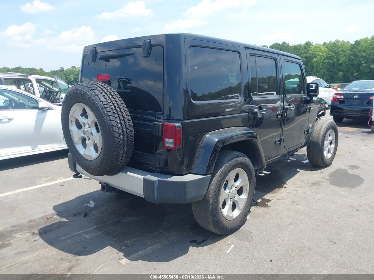 2014 JEEP WRANGLER UNLIMITED SAHARA — снимка 4