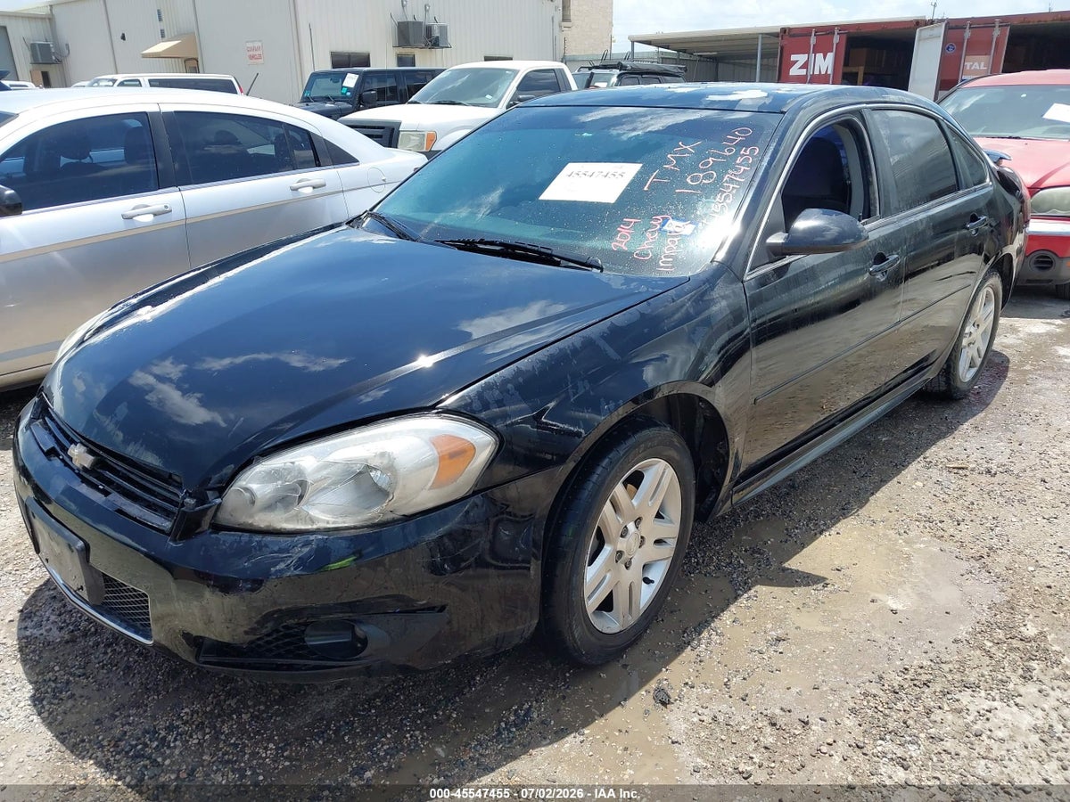 2014 CHEVROLET IMPALA LIMITED LT — снимка 2