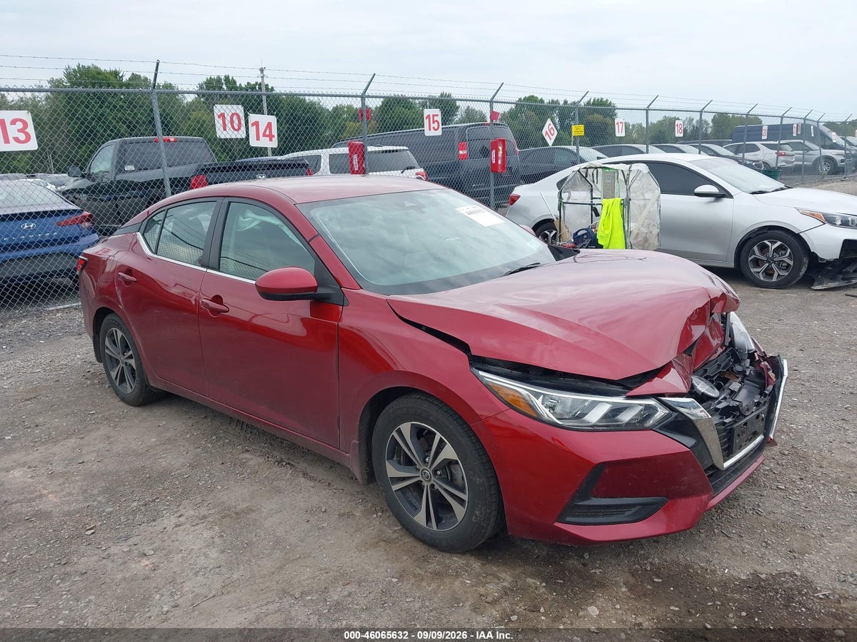 2021 NISSAN SENTRA SV XTRONIC CVT