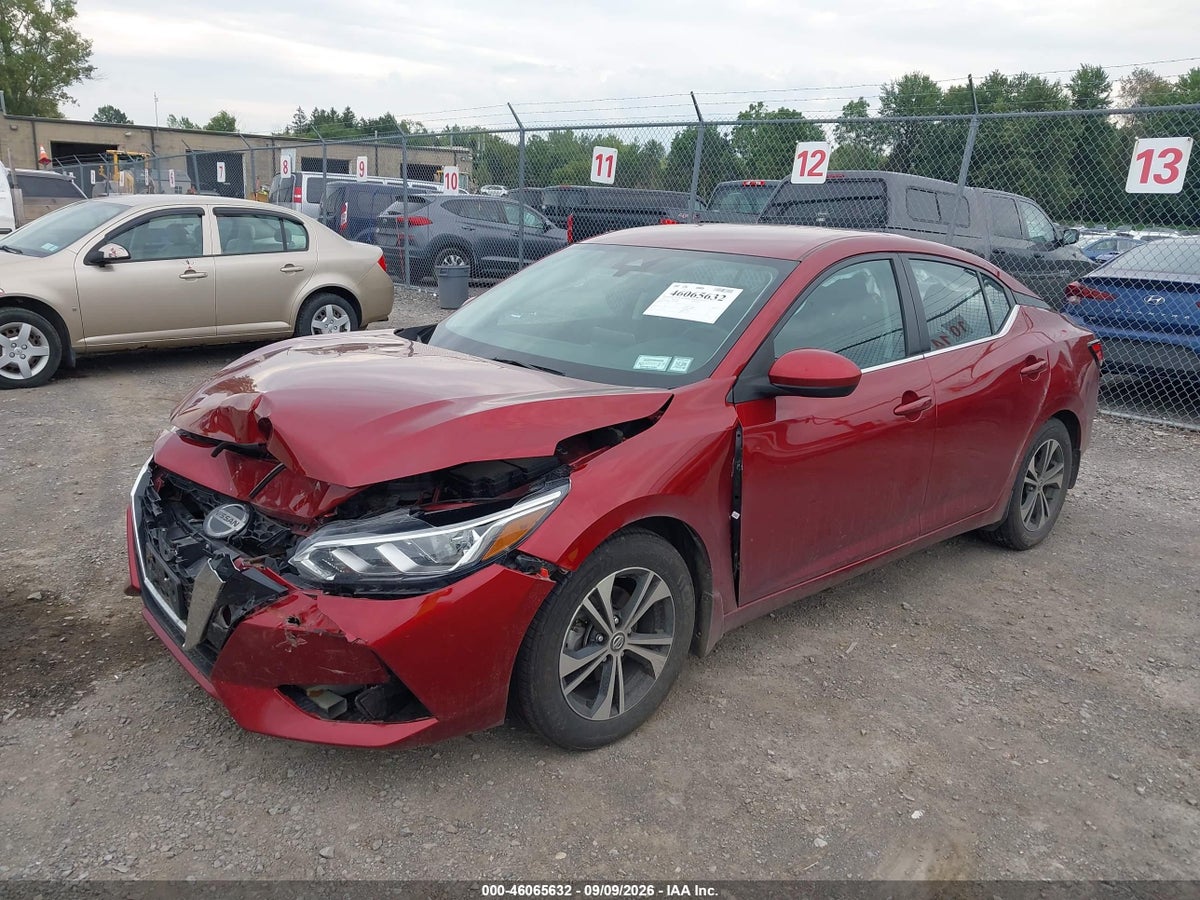 2021 NISSAN SENTRA SV XTRONIC CVT — снимка 2