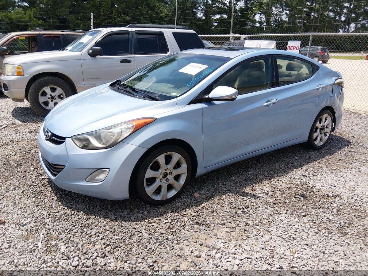 2011 HYUNDAI ELANTRA LIMITED (ULSAN PLANT) — снимка 2