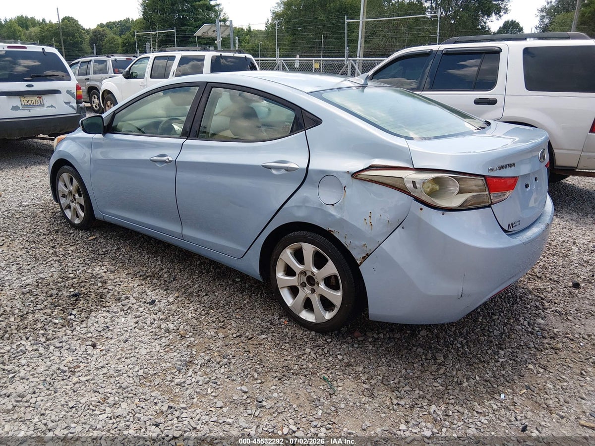 2011 HYUNDAI ELANTRA LIMITED (ULSAN PLANT) — снимка 3