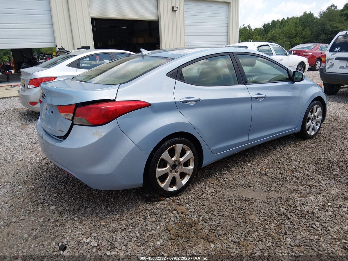 2011 HYUNDAI ELANTRA LIMITED (ULSAN PLANT) — снимка 4