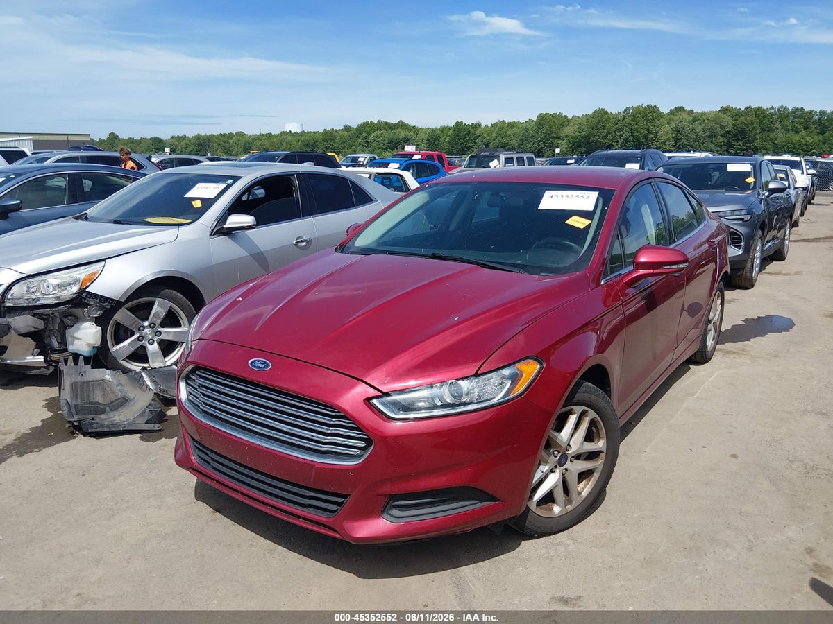 2016 FORD FUSION SE — снимка 2