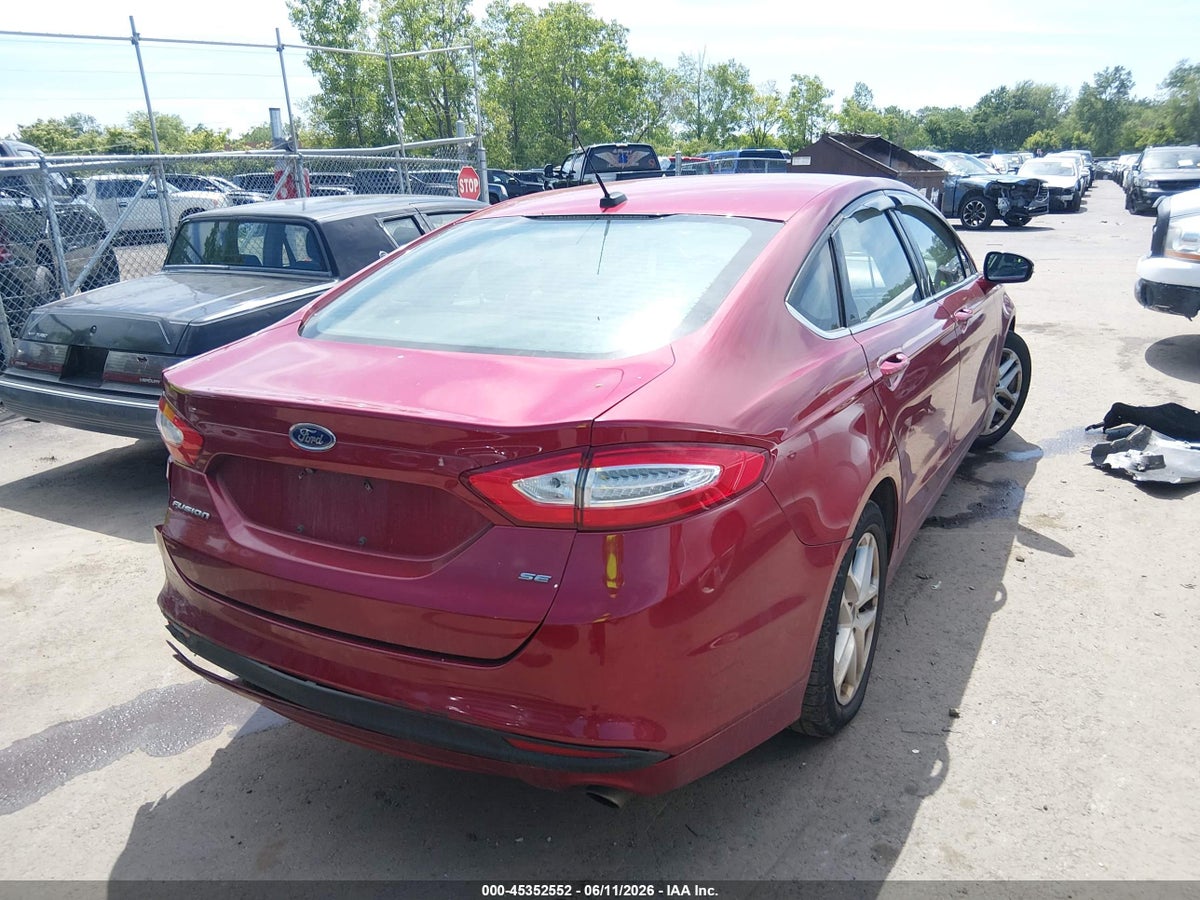 2016 FORD FUSION SE — снимка 4