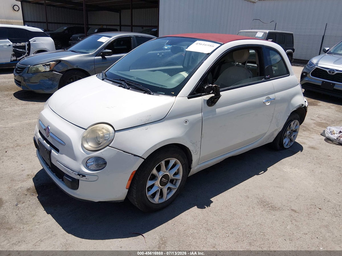 2017 FIAT 500C POP — снимка 2