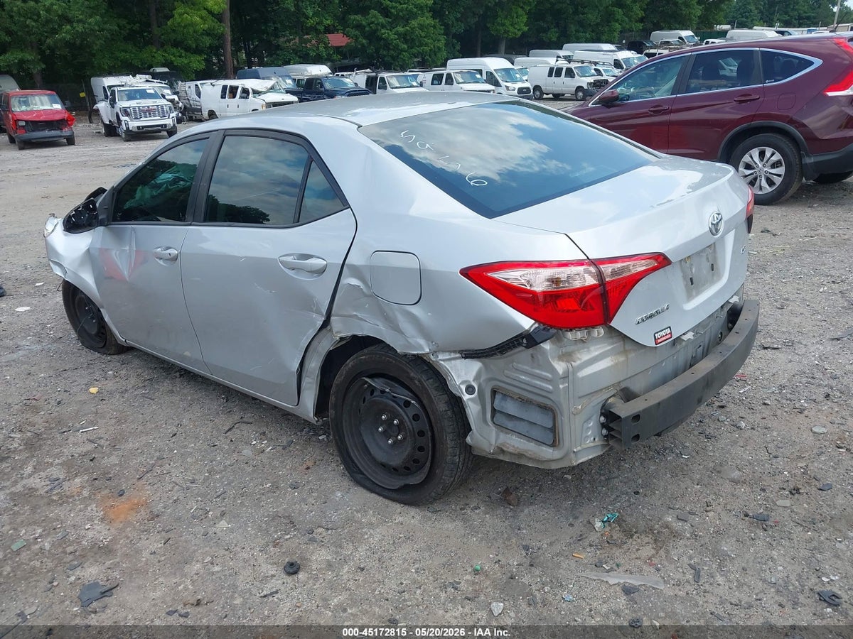 2019 TOYOTA COROLLA LE — снимка 3