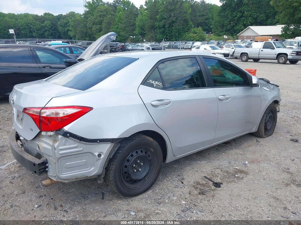 2019 TOYOTA COROLLA LE — снимка 4