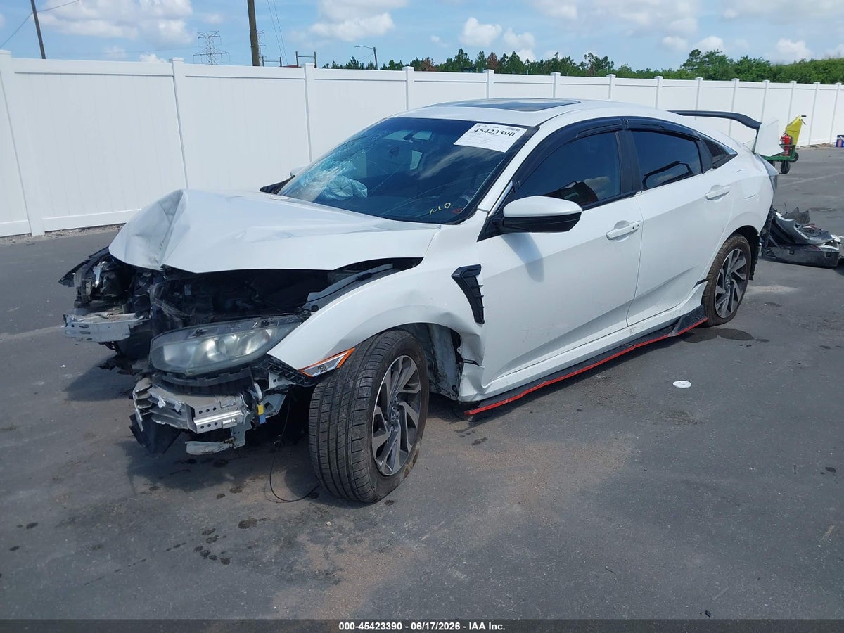 2018 HONDA CIVIC EX — снимка 2