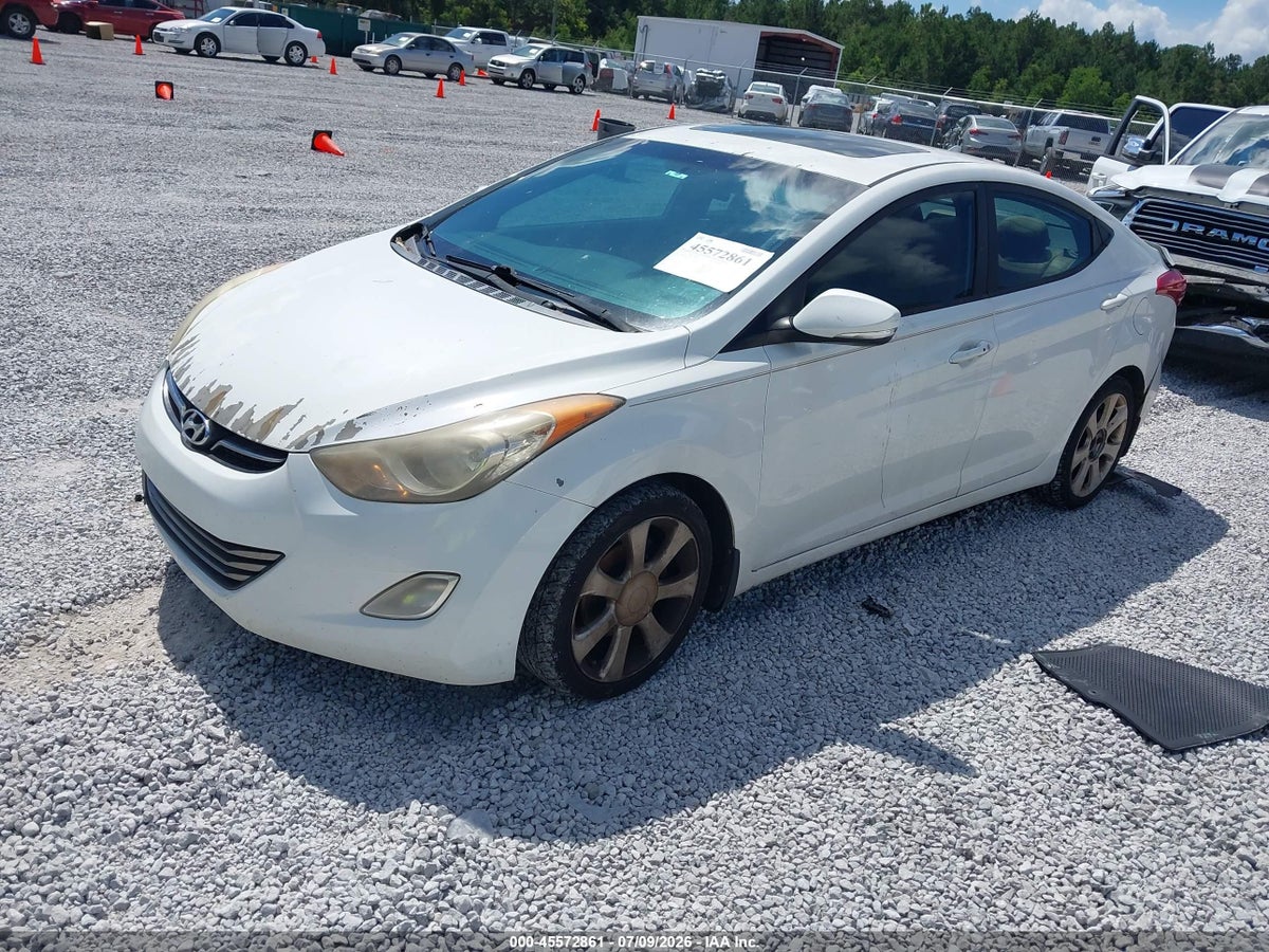 2012 HYUNDAI ELANTRA LIMITED — снимка 2