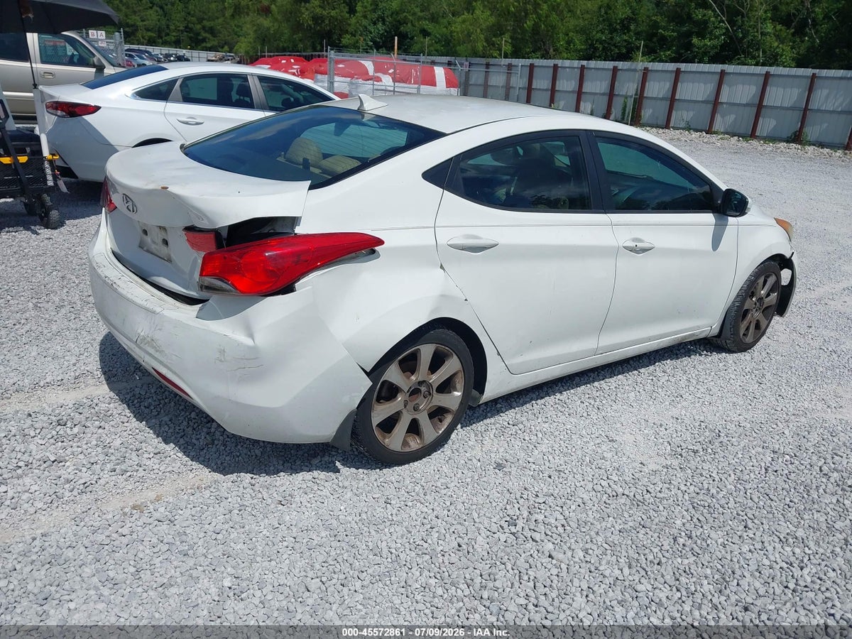 2012 HYUNDAI ELANTRA LIMITED — снимка 4