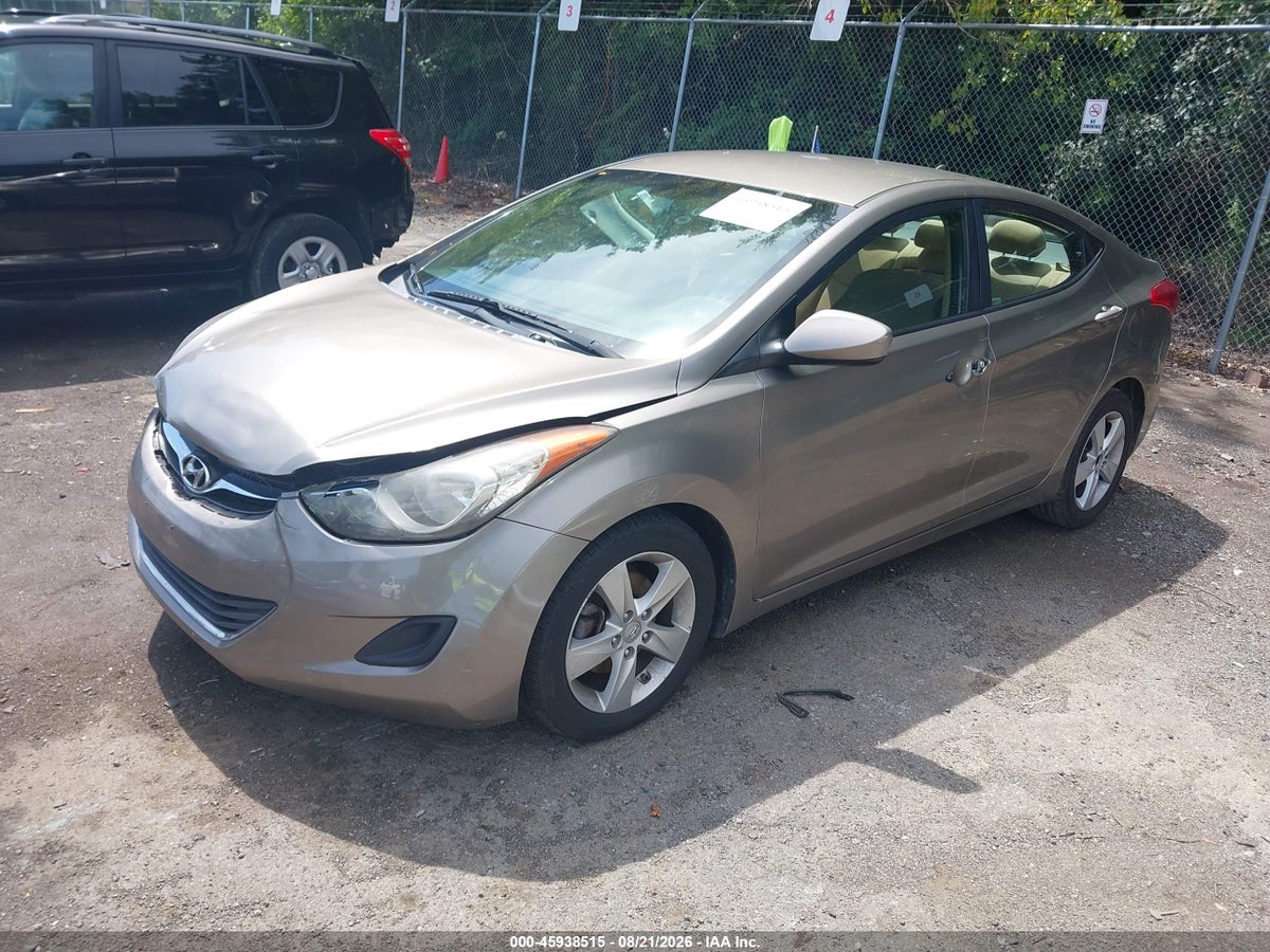 2013 HYUNDAI ELANTRA GLS — снимка 2