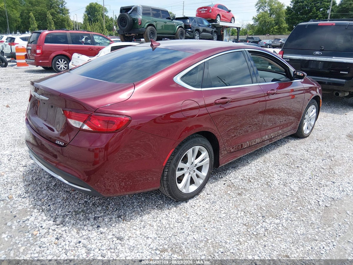 2015 CHRYSLER 200 LIMITED — снимка 4