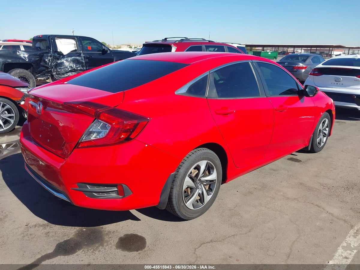 2020 HONDA CIVIC LX — снимка 4