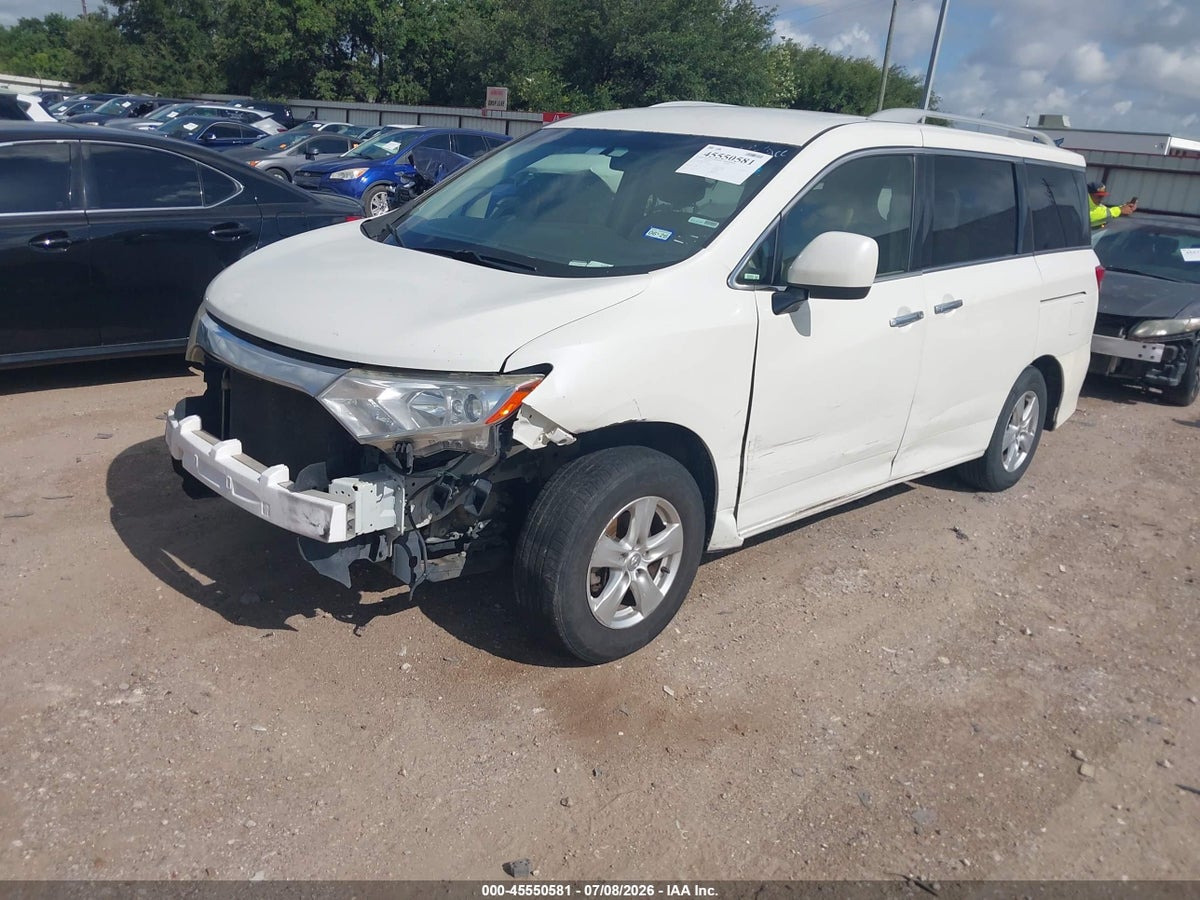 2017 NISSAN QUEST SV — снимка 2