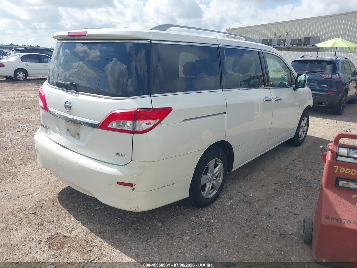2017 NISSAN QUEST SV — снимка 4