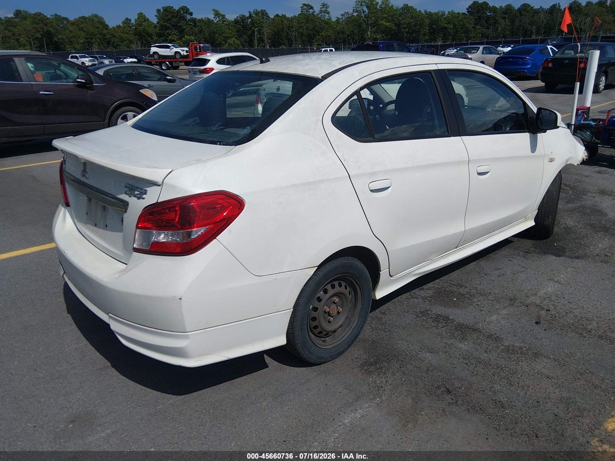 2017 MITSUBISHI MIRAGE G4 ES — снимка 4