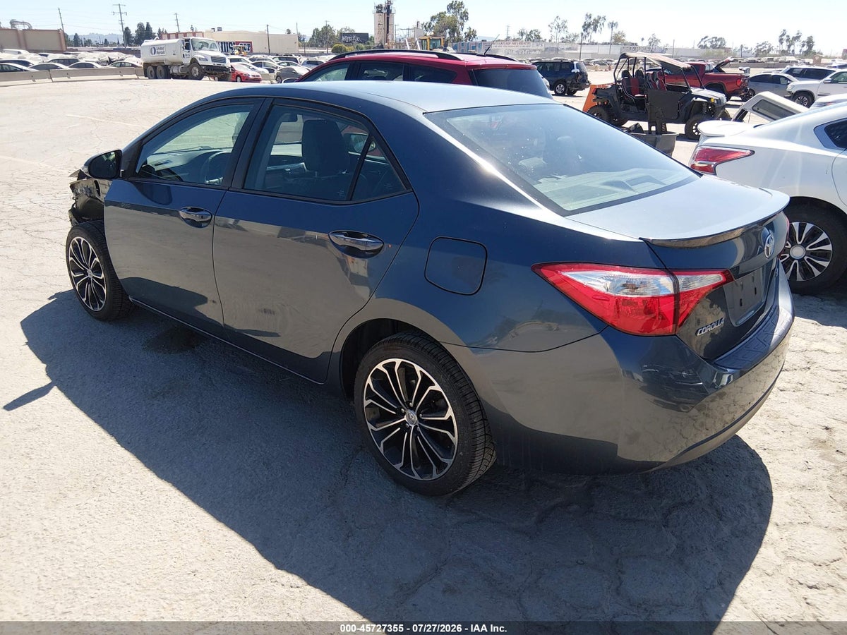 2015 TOYOTA COROLLA S PLUS — снимка 3