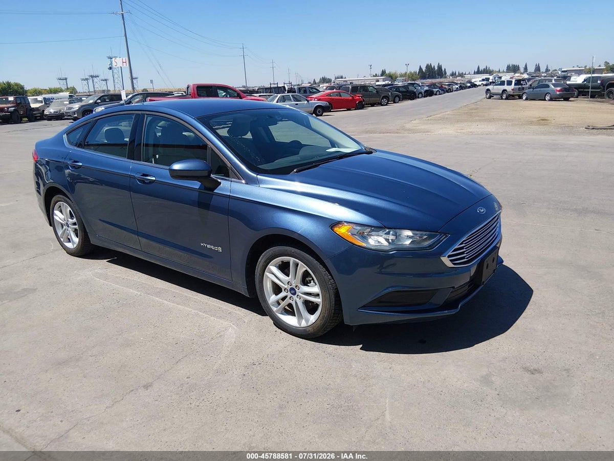 2018 FORD FUSION HYBRID S
