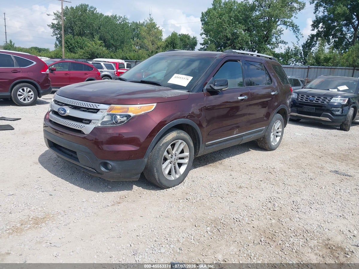 2012 FORD EXPLORER XLT — снимка 2