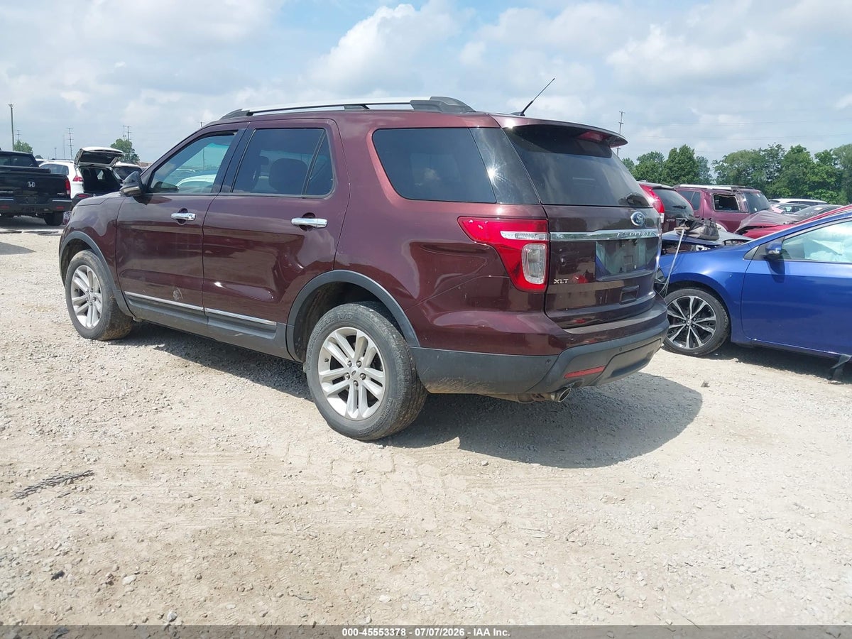 2012 FORD EXPLORER XLT — снимка 3