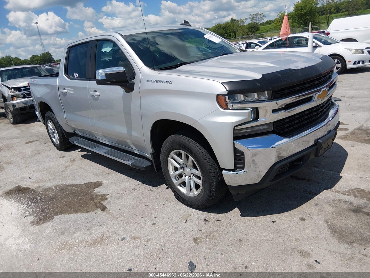 2021 CHEVROLET SILVERADO 1500 4WD SHORT BED LT