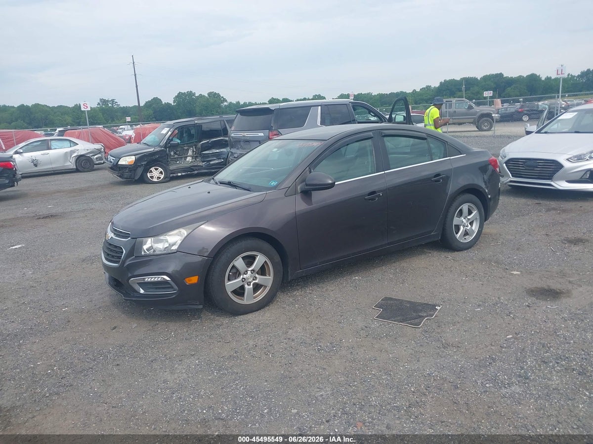 2015 CHEVROLET CRUZE 1LT AUTO — снимка 2