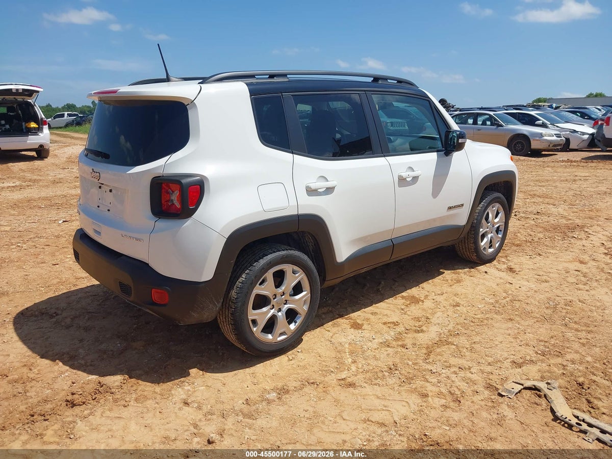 2022 JEEP RENEGADE LIMITED 4X4 — снимка 4
