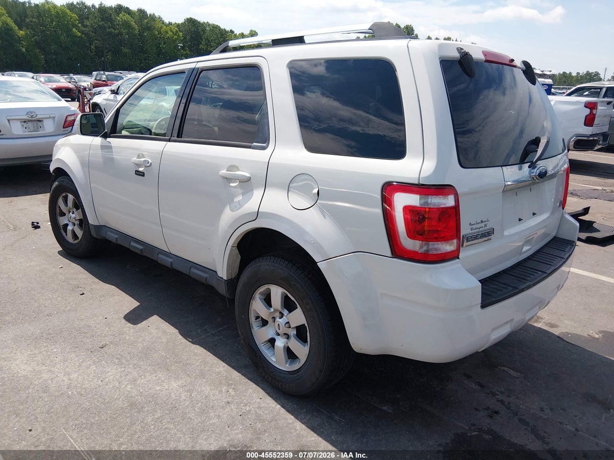 2012 FORD ESCAPE LIMITED — снимка 3