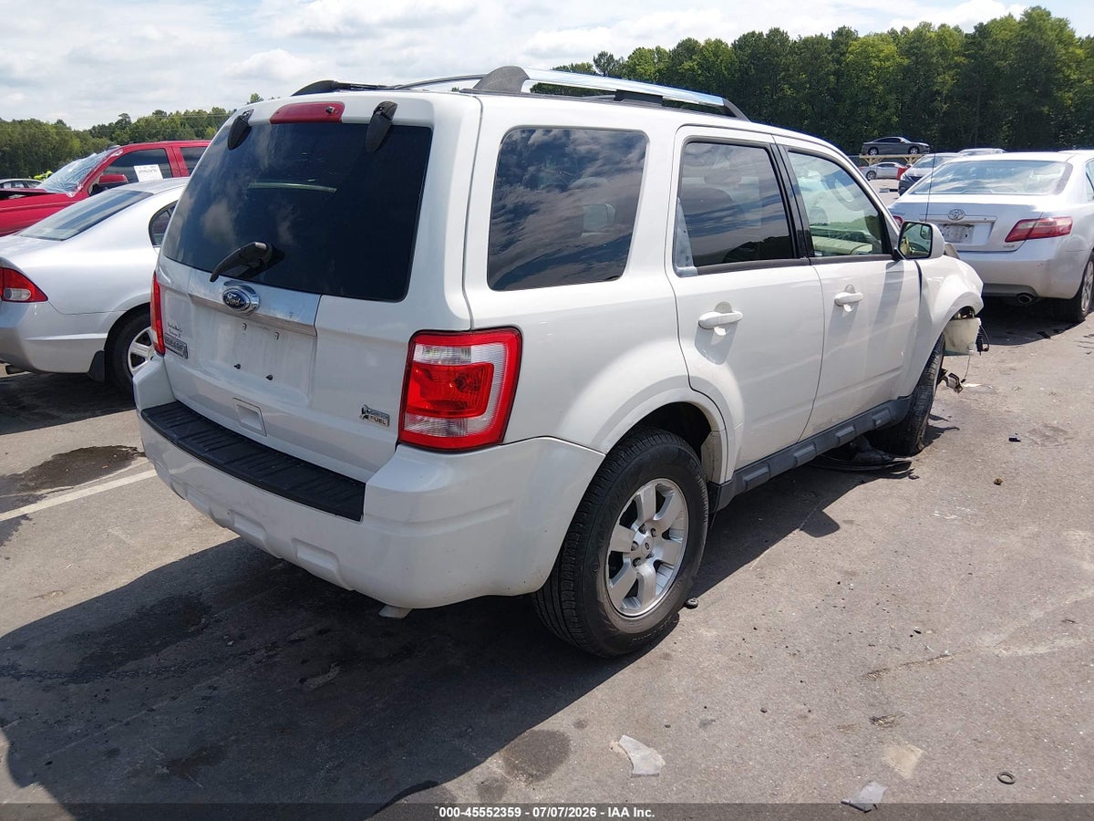 2012 FORD ESCAPE LIMITED — снимка 4