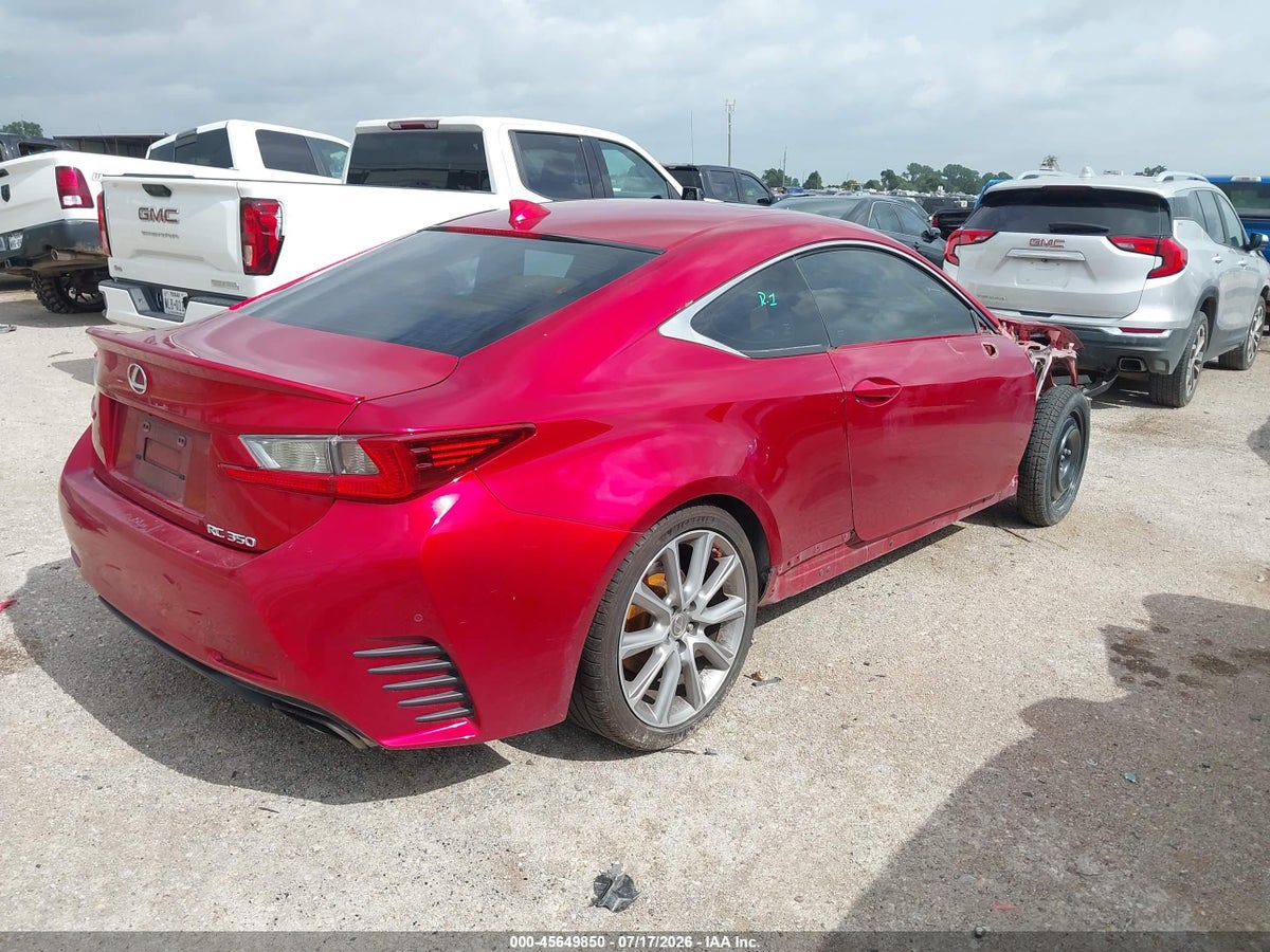 2015 LEXUS RC 350 — снимка 4