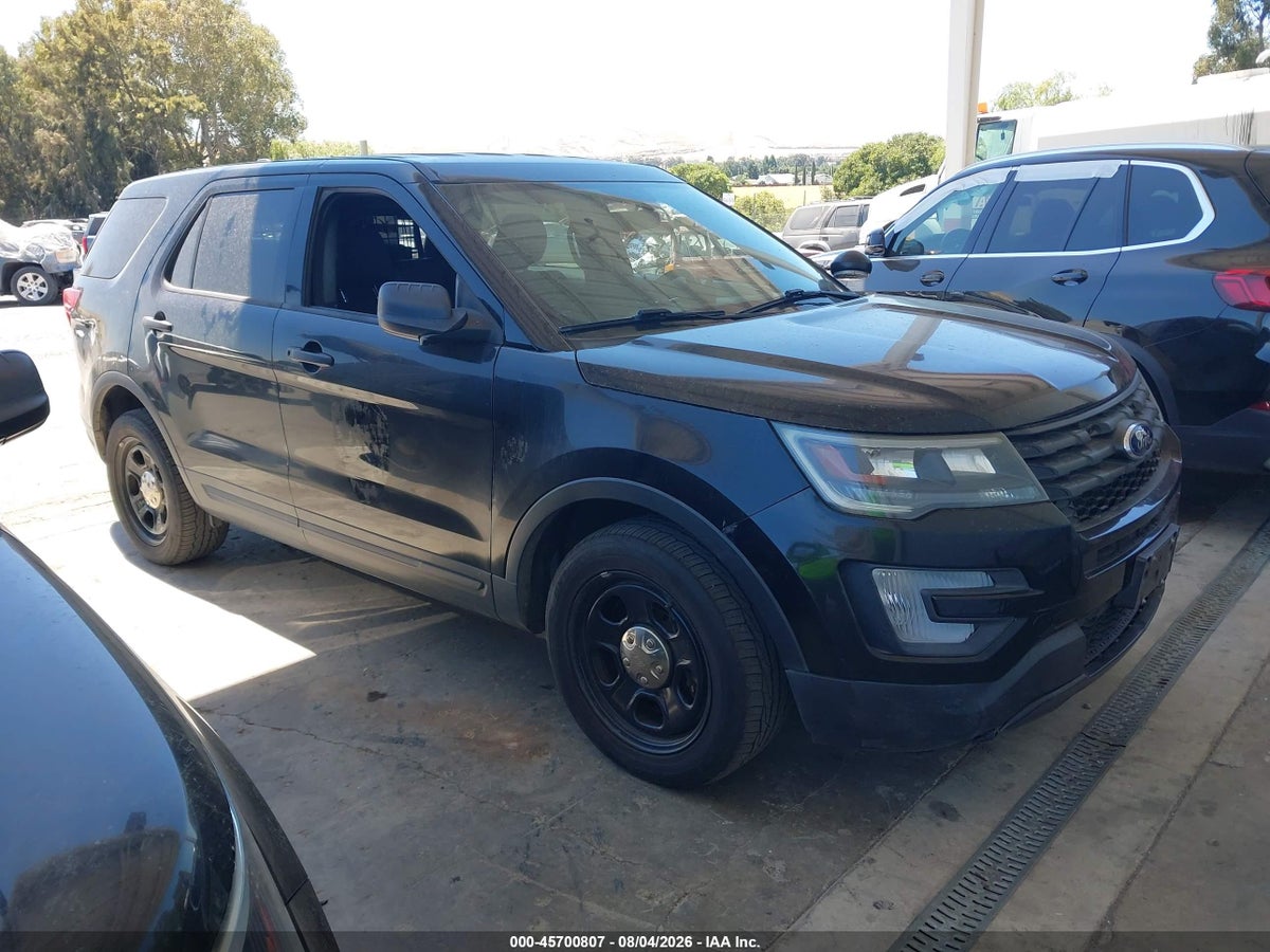 2018 FORD POLICE INTERCEPTOR UTILITY