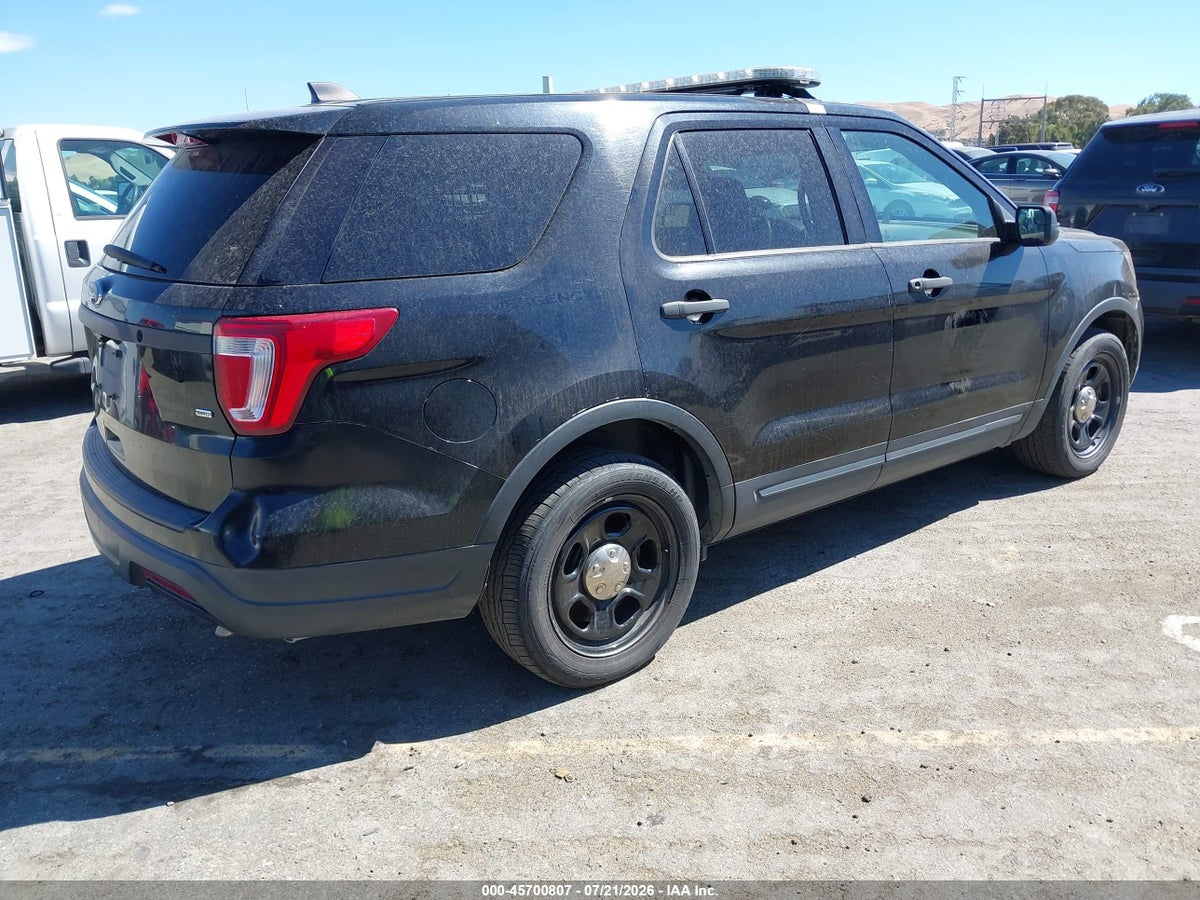2018 FORD POLICE INTERCEPTOR UTILITY — снимка 4