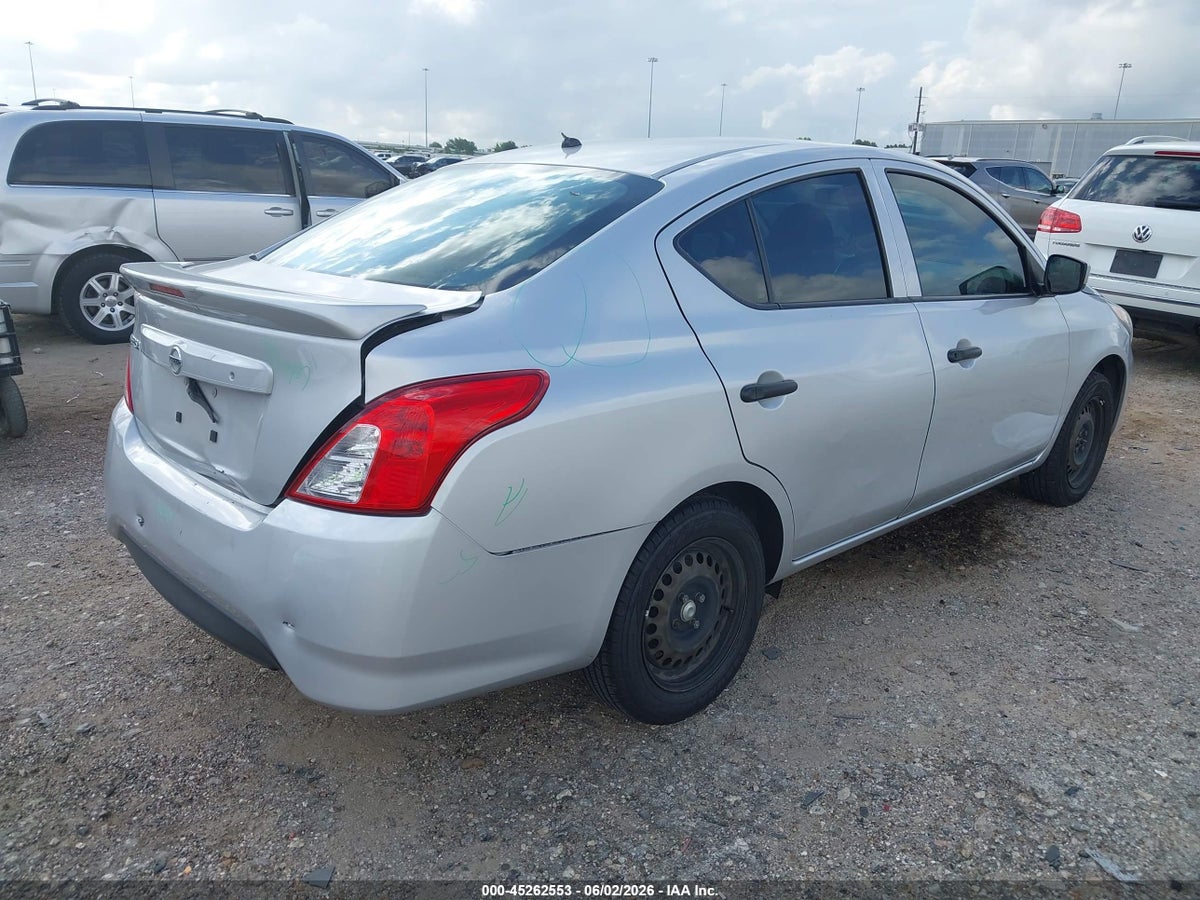 2017 NISSAN VERSA 1.6 S+ — снимка 4