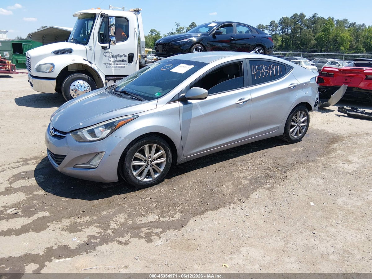2015 HYUNDAI ELANTRA SE — снимка 2