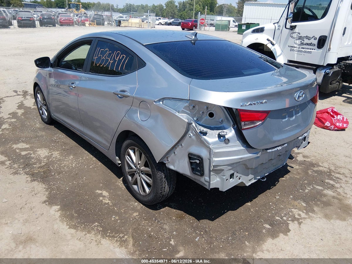 2015 HYUNDAI ELANTRA SE — снимка 3