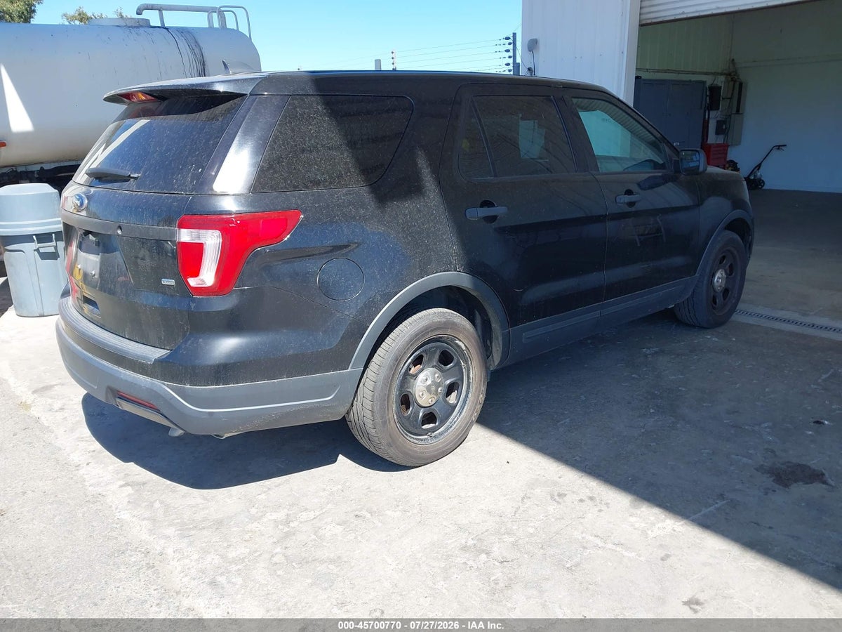 2018 FORD POLICE INTERCEPTOR UTILITY — снимка 4