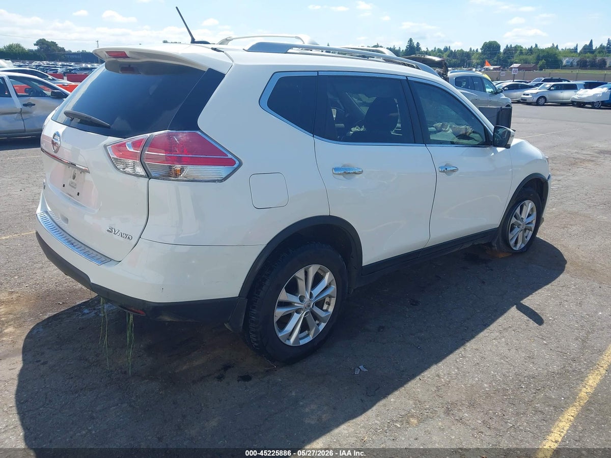 2016 NISSAN ROGUE SV — снимка 4