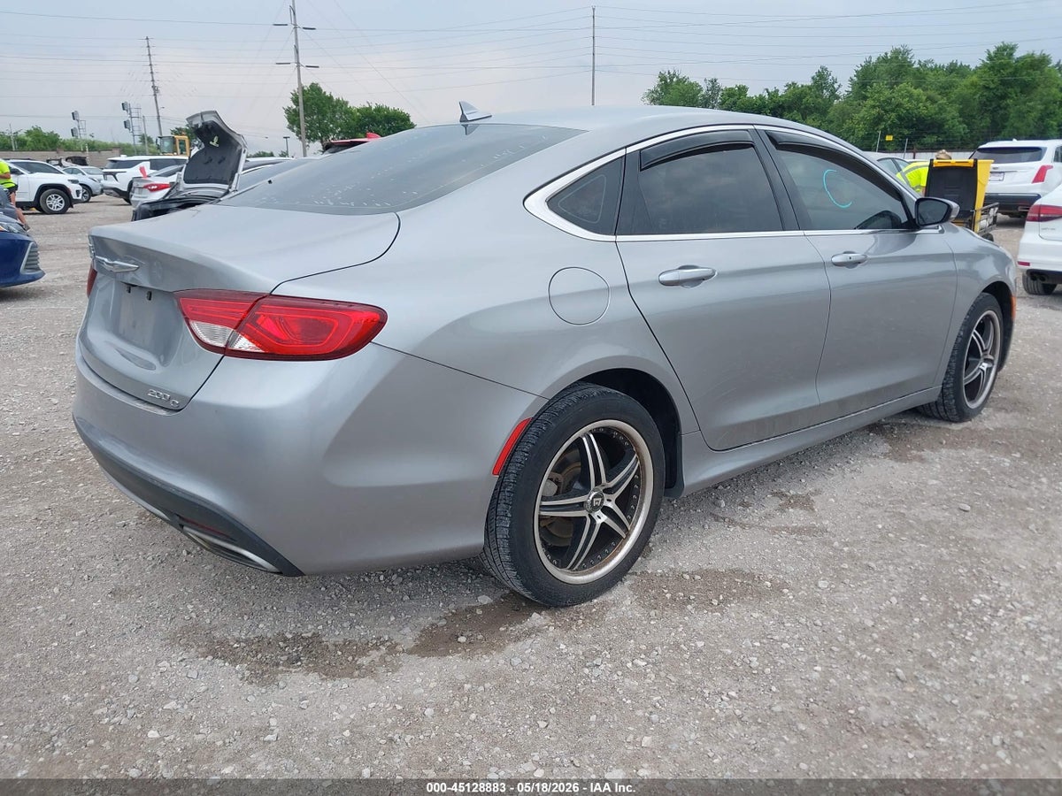 2015 CHRYSLER 200 C — снимка 4