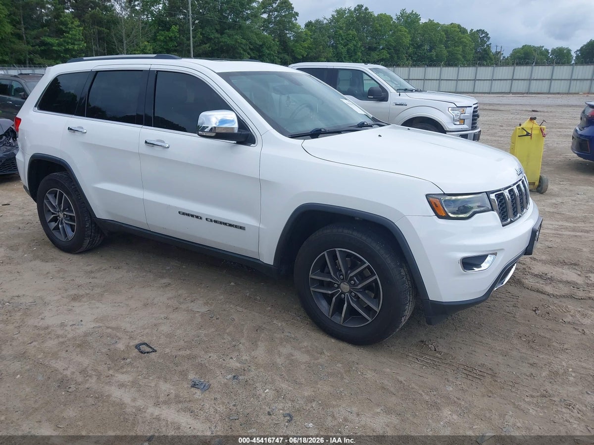 2017 JEEP GRAND CHEROKEE LIMITED 4X2
