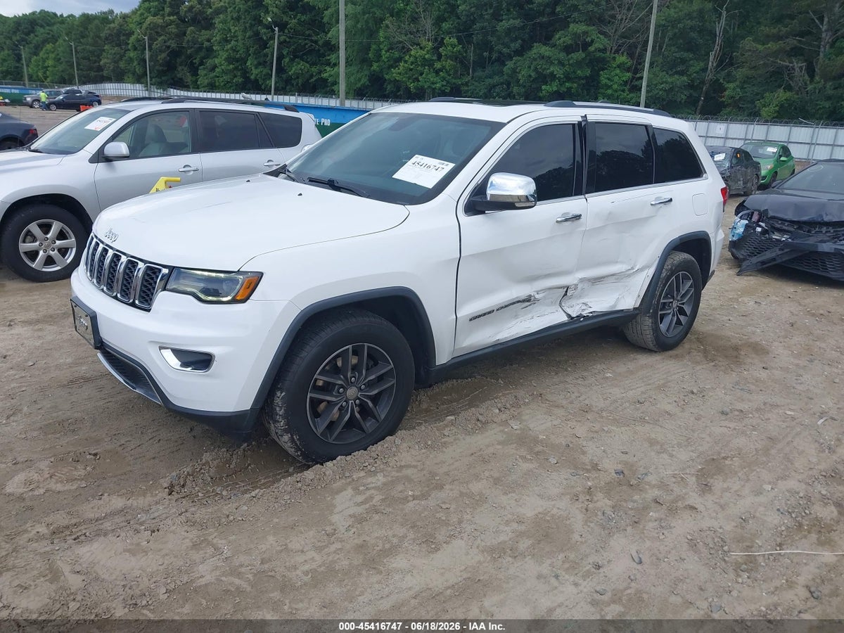 2017 JEEP GRAND CHEROKEE LIMITED 4X2 — снимка 2