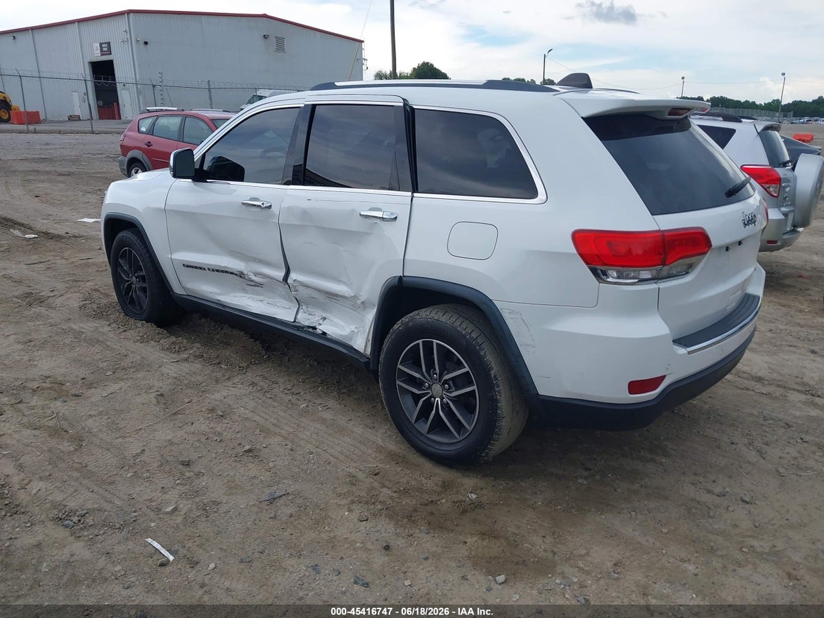 2017 JEEP GRAND CHEROKEE LIMITED 4X2 — снимка 3