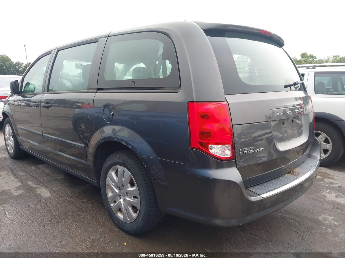 2016 DODGE GRAND CARAVAN AMERICAN VALUE PKG — снимка 3