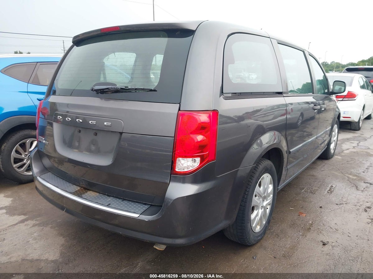 2016 DODGE GRAND CARAVAN AMERICAN VALUE PKG — снимка 4