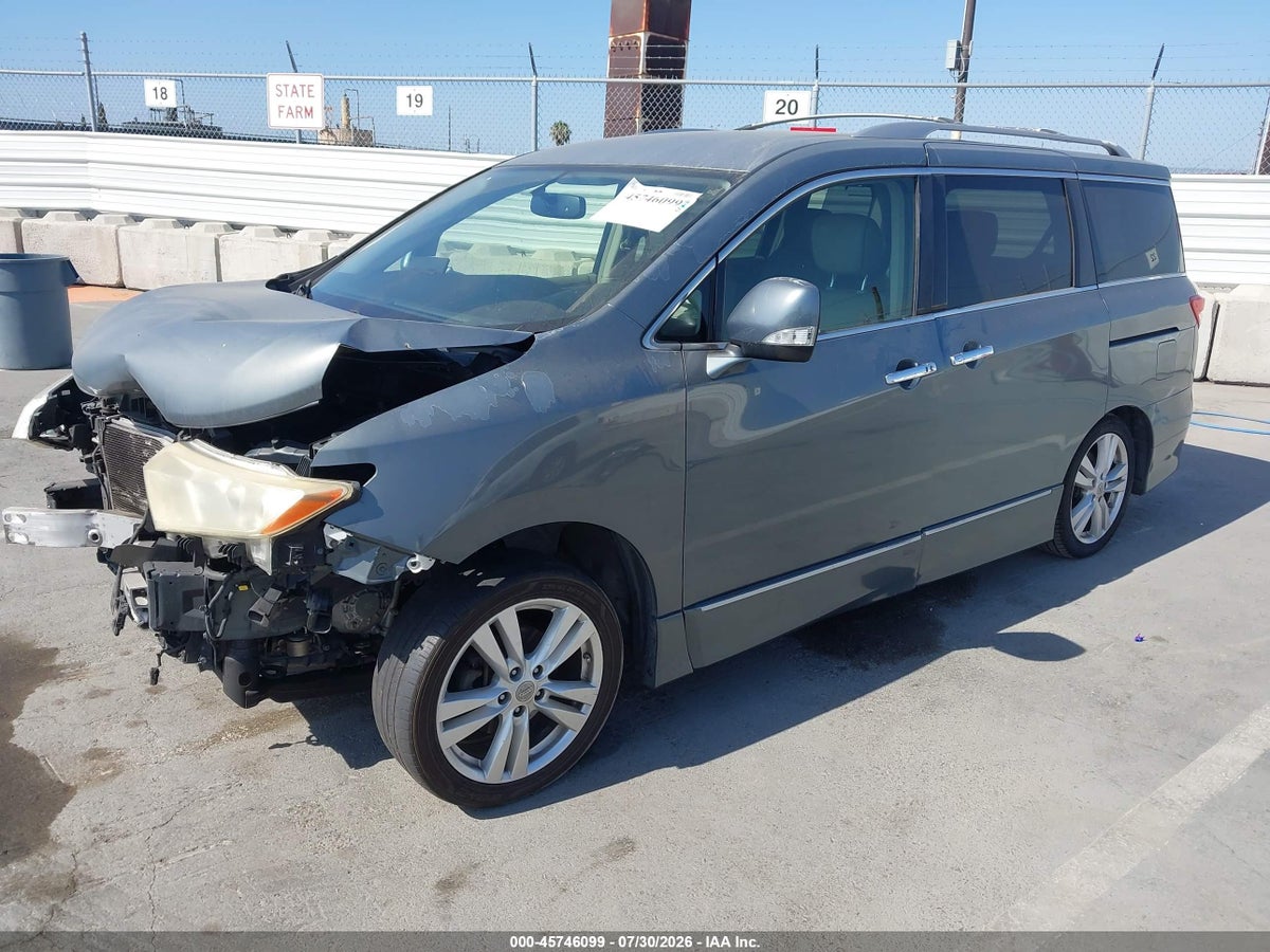2012 NISSAN QUEST LE — снимка 2