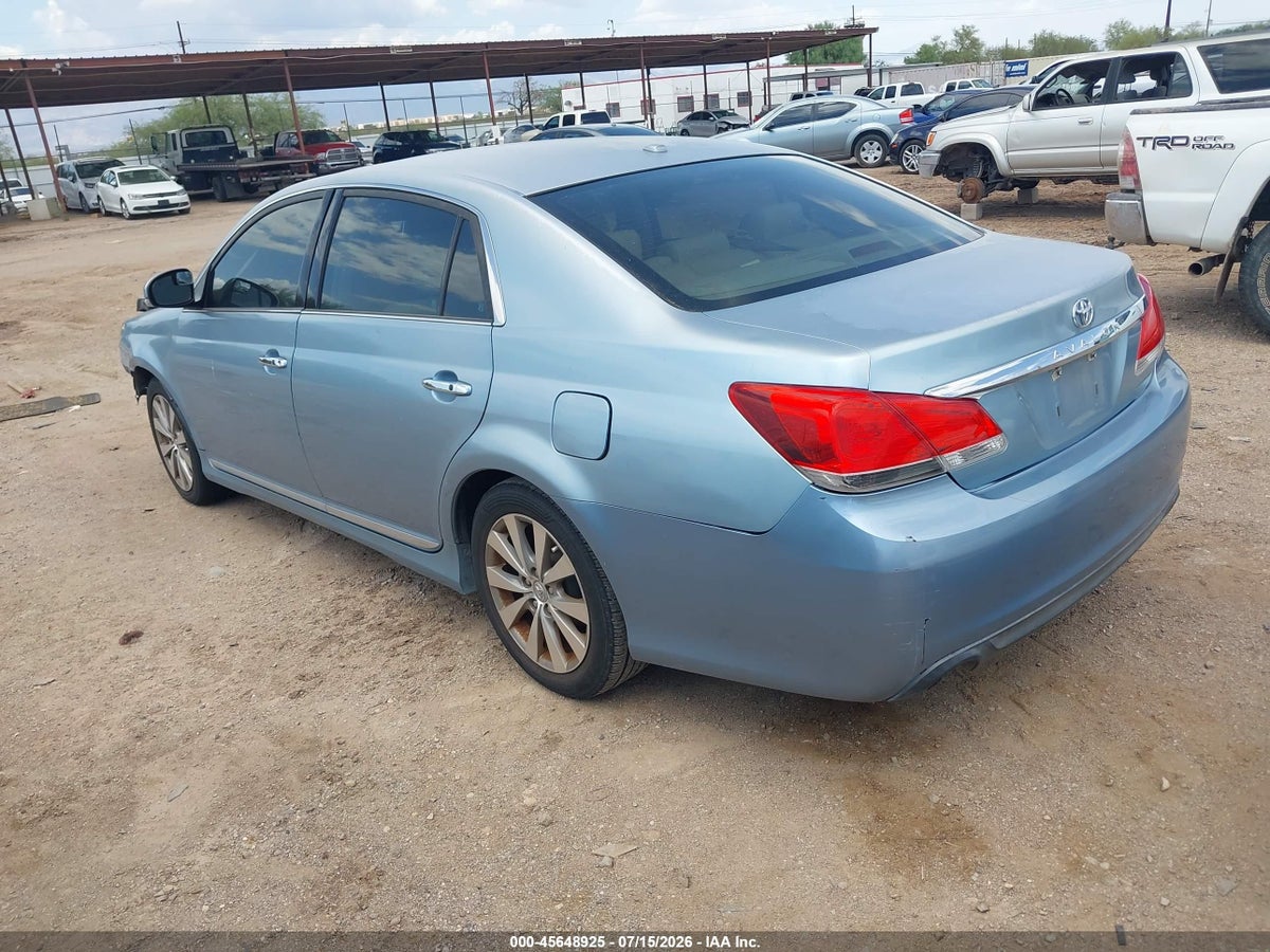 2011 TOYOTA AVALON LIMITED — снимка 3
