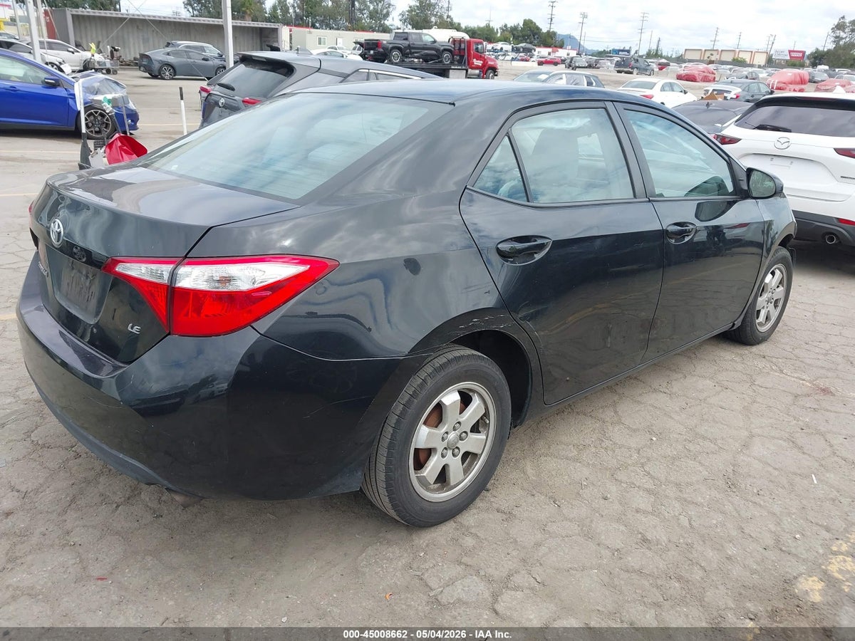 2016 TOYOTA COROLLA LE — снимка 4