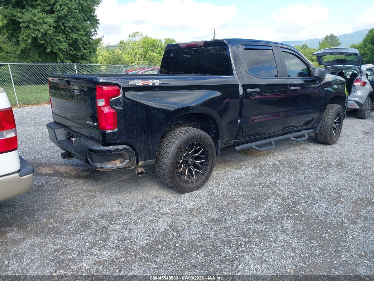 2021 CHEVROLET SILVERADO 1500 4WD SHORT BED CUSTOM — снимка 4